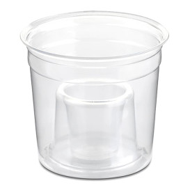 Copo Plastico "Shot Bomb" PS Cristal 250ml (50 Uds)