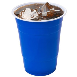 Copo de Plastico 550 ml Azul (25 Unidades)