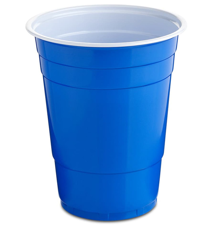 Copo de Plastico 550 ml Azul (400 Unidades) Copo de Plastico 550 ml Azul (400 Unidades)