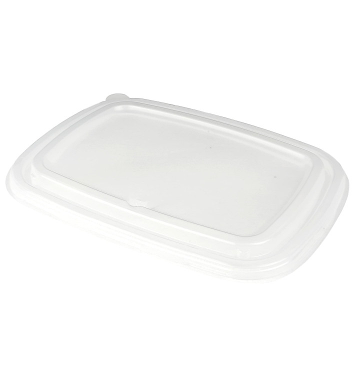 Tampa de Plástico PET para Bandeja 210x160mm (50 Uds) Tampa de Plástico PET para Bandeja 210x160mm (50 Uds)