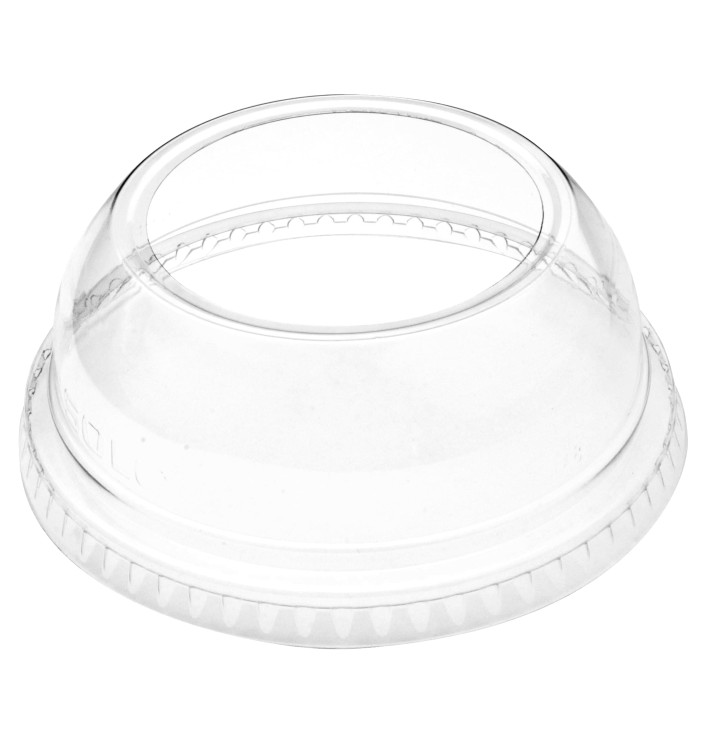 Tampa Cúpula Aberta PET Cristal Ø9,2cm (1000 Uds) Tampa Cúpula Aberta PET Cristal Ø9,2cm (1000 Uds)