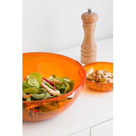 Tigela PS Cristal Duro Laranja 3500ml Ø27cm (1 Ud)