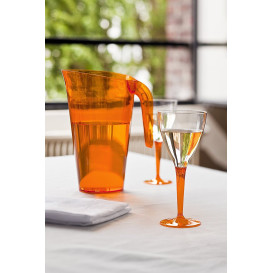 Copo Plastico Vinho Pé Larnaja 130 ml (6 Uds)