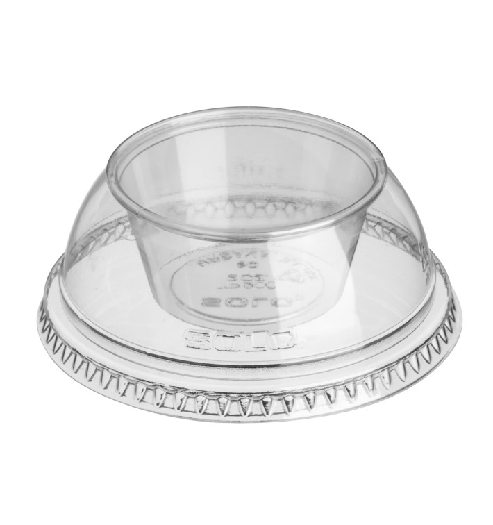 Tampa com Taça PET Cistal "Dress" Ø9,2cm (100 Uds) Tampa com Taça PET Cistal "Dress" Ø9,2cm (100 Uds)
