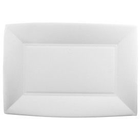 Bandeja da cana-de-açúcar Branco Nice 280x190mm (50 Uds)