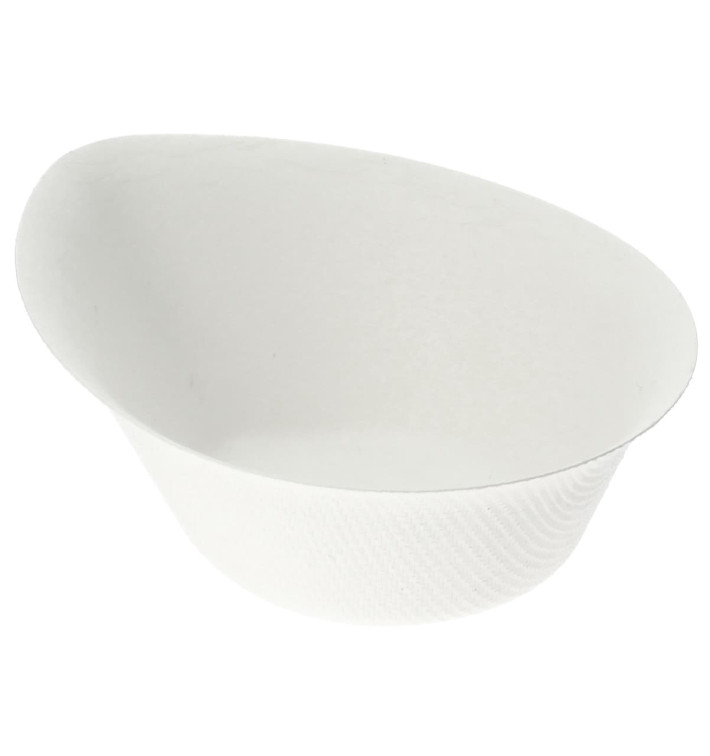 Tigela Gota de Cana-de-açúcar Branco 10x8cm (50 Uds) Tigela Gota de Cana-de-açúcar Branco 10x8cm (50 Uds)