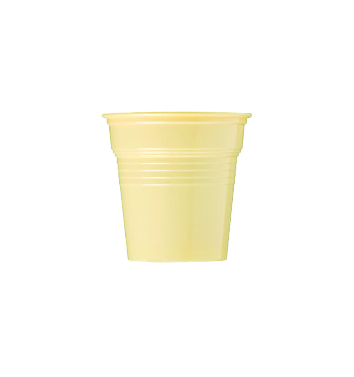 Copo de Plastico PS Creme 80 ml Ø5,7cm (50 Uds) Copo de Plastico PS Creme 80 ml Ø5,7cm (50 Uds)