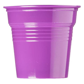 Copo de Plastico PS Violeta 80 ml Ø5,7cm (1500 Uds)