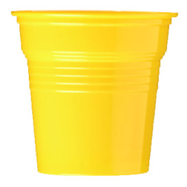 Copo de Plastico PS Amarelo 80 ml Ø5,7cm (1500 Uds)