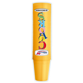 Copo de Plastico PS Manga 200 ml Ø7cm (50 Unidades)