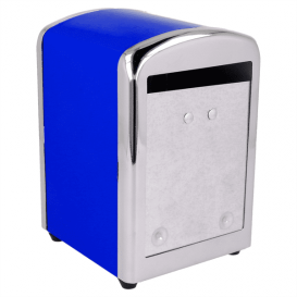 Dispensador Guardanapos Inox. Azul Miniservis (1 Ud)