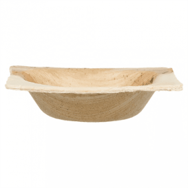 Tigela de folha de palmeira 5x5x2cm (200 Uds)