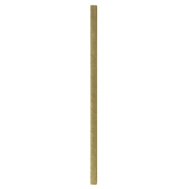 Palhinha Direita Papel Kraft Ø6mm 19,7cm (3000 Uds)