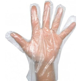 Luvas de Polietileno EVA Plegados Transparente (2000 Uds)