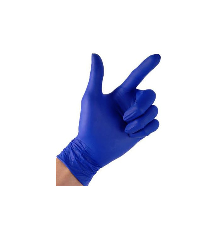 Luvas de Nitrilo sem Talco Azul Medida S 4,5G (100 Uds) Luvas de Nitrilo sem Talco Azul Medida S 4,5G (100 Uds)