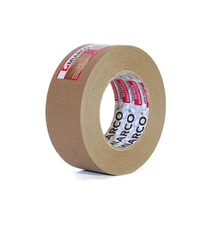 Fita Adesiva Papel Kraft Ecologica 4,8cmX80m (1 Ud) Fita Adesiva Papel Kraft Ecologica 4,8cmX80m (1 Ud)