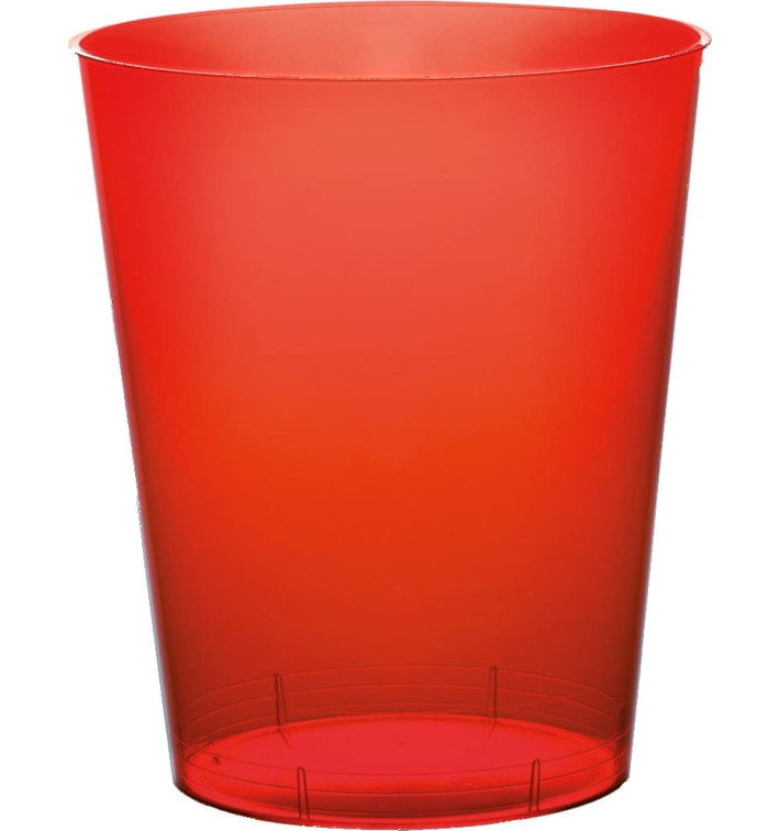 Copo Plastico Moon Cristal Vermelho Transp. PS 350ml (400 Uds) Copo Plastico Moon Cristal Vermelho Transp. PS 350ml (400 Uds)