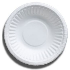 Tigela de Cartão Branco Biodegradaveis 250ml (250 Uds)