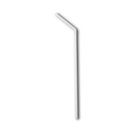Palhinha Flexíve Embalada PLA Branco Ø5mm 21cm (250 Uds)