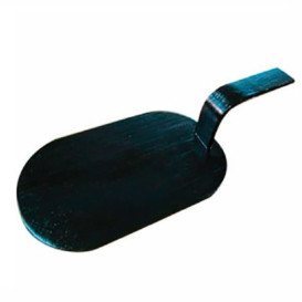 Mini Pá Bambu Preta Tapas 8x5 cm (100 Uds)