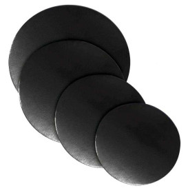 Disco de Cartão Preto 220mm (100 Unidades)