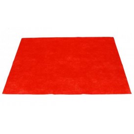 Toalhete Não Tecido Vermelho 35x50cm 50g (500 Uds)