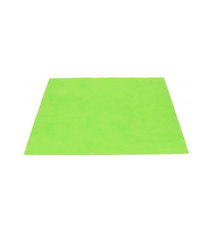 Toalhete Não Tecido Pistache 35x50cm 50g (500 Uds) Toalhete Não Tecido Pistache 35x50cm 50g (500 Uds)