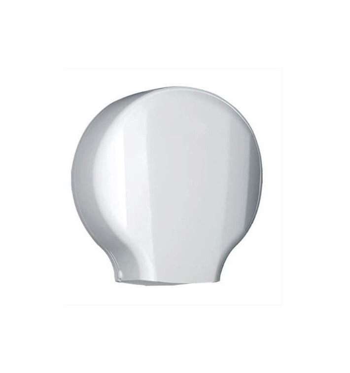 Dispensador Papel Higiênico Industrial 300m ABS Branco (1 Ud) Dispensador Papel Higiênico Industrial 300m ABS Branco (1 Ud)