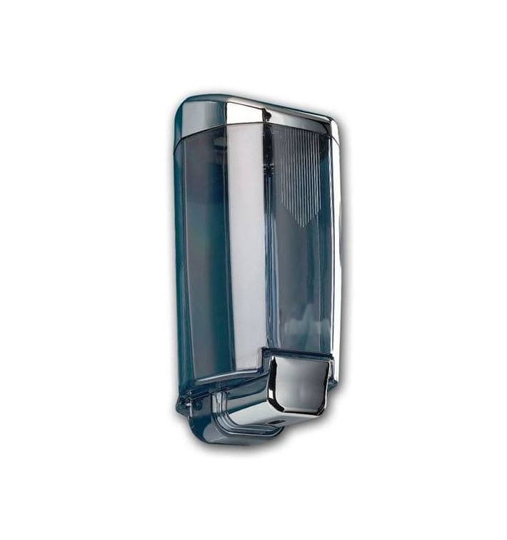 Dispensador Sabonete ABS Fumé Cromado 1000 ml (1 Ud) Dispensador Sabonete ABS Fumé Cromado 1000 ml (1 Ud)
