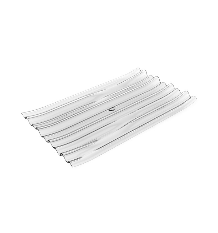 Prato Degustação PS "Bamboo" Transparente 10x6cm (500 Uds) Prato Degustação PS "Bamboo" Transparente 10x6cm (500 Uds)