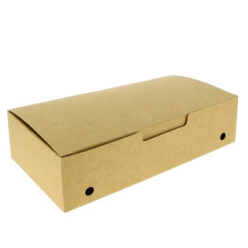 Caixa Take Away Grande Kraft 200x100x50mm (375 Uds)