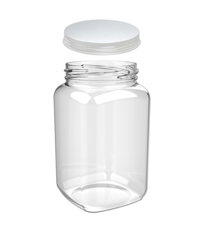Caneja Reutilizáveis Tritan Transparente com Tampa 460ml (12 Uds) Caneja Reutilizáveis Tritan Transparente com Tampa 460ml (12 Uds)