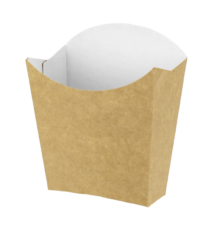 Caixa Batata Frita Pequeña Kraft 8,2x2,2x9cm (600 Uds) Caixa Batata Frita Pequeña Kraft 8,2x2,2x9cm (600 Uds)