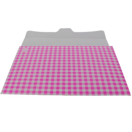 Caixa Pastelaria Rosa 25,8x18,9x8cm 2kg (25 Uds)