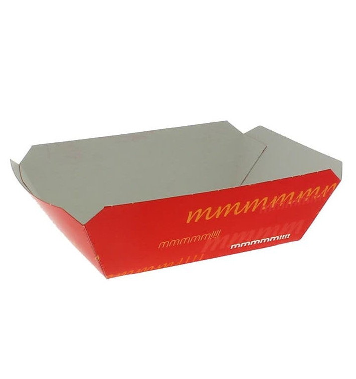 Barqueta Cartolina 9,6x6,5x4,2cm 250ml (1000 Uds) Barqueta Cartolina 9,6x6,5x4,2cm 250ml (1000 Uds)