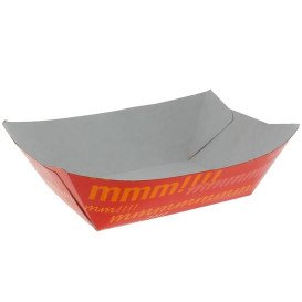 Barqueta Cartolina 10,6x7,3x4,5cm 350ml (25 Uds)