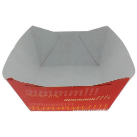 Barqueta Cartolina 10,6x7,3x4,5cm 350ml (25 Uds)
