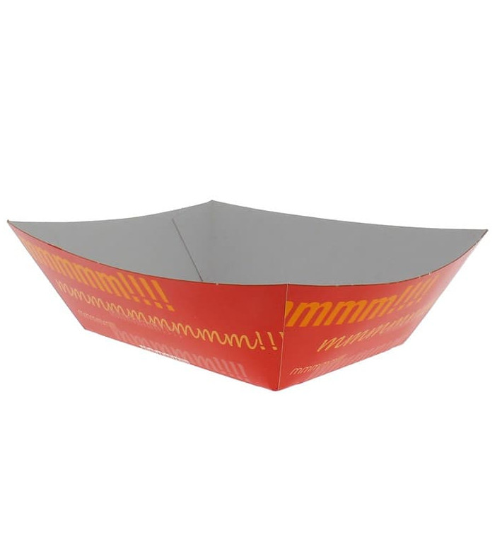 Barqueta Cartolina 12,1x8,1x5,5cm 525ml (600 Uds) Barqueta Cartolina 12,1x8,1x5,5cm 525ml (600 Uds)