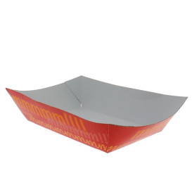 Barqueta Cartolina 11,0x7,0x3,5cm 300ml (25 Uds)