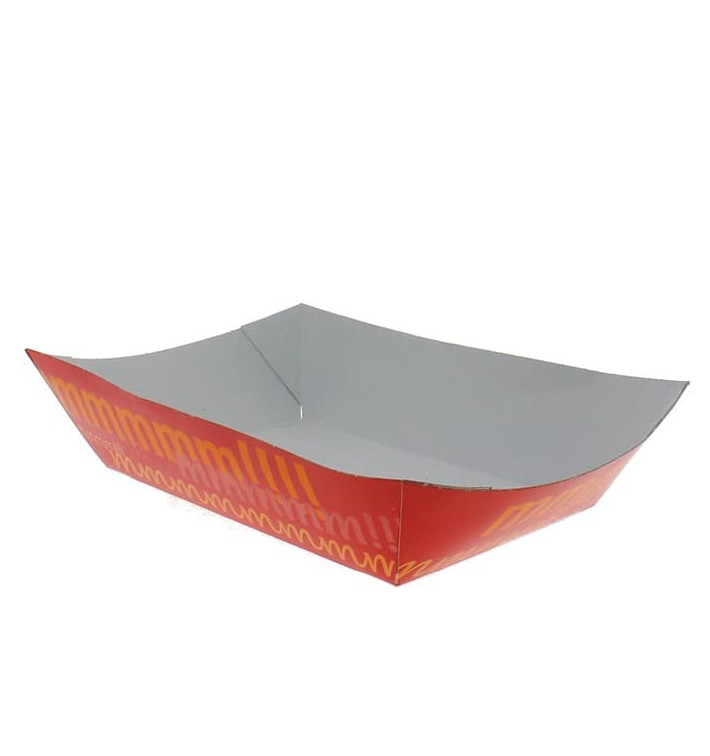 Barqueta Cartolina 11,0x7,0x3,5cm 300ml (25 Uds) Barqueta Cartolina 11,0x7,0x3,5cm 300ml (25 Uds)