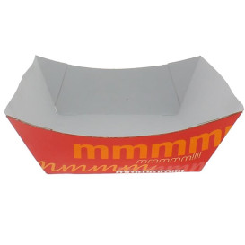Barqueta Cartolina 11,0x7,0x3,5cm 300ml (1000 Uds)