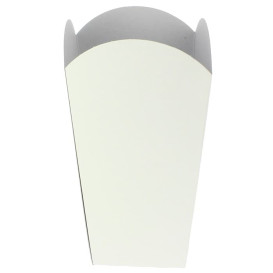 Caixa Pipocas Mediana Branca 90gr 7,8x10,5x18cm (350 Uds)