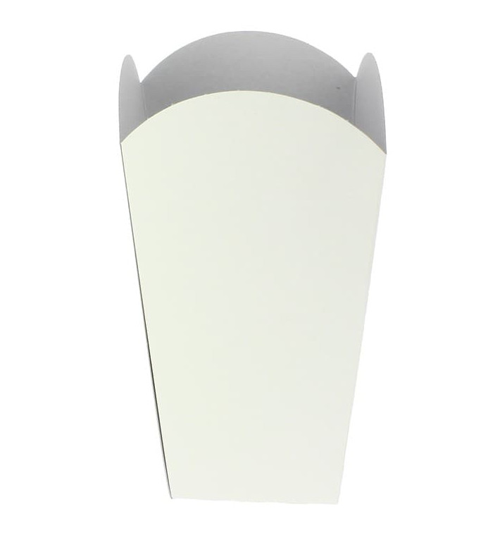 Caixa Pipocas Mediana Branca 90gr 7,8x10,5x18cm (350 Uds) Caixa Pipocas Mediana Branca 90gr 7,8x10,5x18cm (350 Uds)
