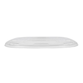 Tampa Plástico PET Transparente para Tigela 36x36cm (5 Uds)