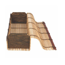Embalagem de Bambu para sushi 23x8x6cm (1 Ud)