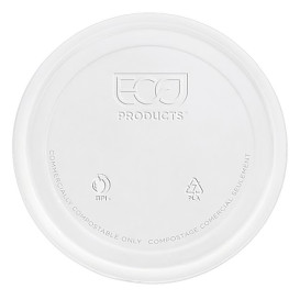 Tampa Embalagem Compostáveis PLA 235,355,470,940ml (50 Uds)