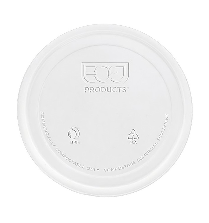 Tampa Embalagem Compostáveis PLA 235,355,470,940ml (50 Uds) Tampa Embalagem Compostáveis PLA 235,355,470,940ml (50 Uds)
