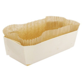Molde de Madera para Forno 21,0x14,5x4,5cm  (50 Uds)