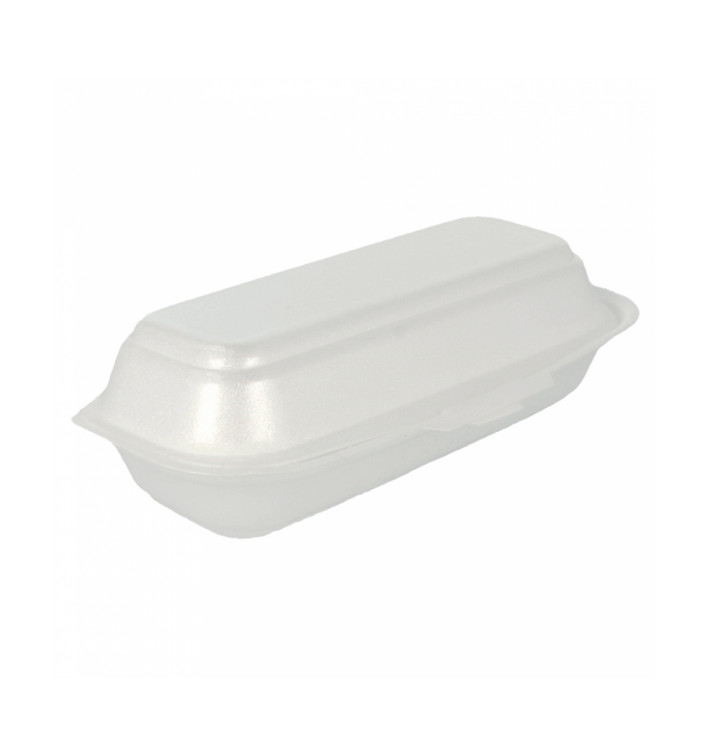 Embalagem Foam HotDog Branco (500 Uds) Embalagem Foam HotDog Branco (500 Uds)
