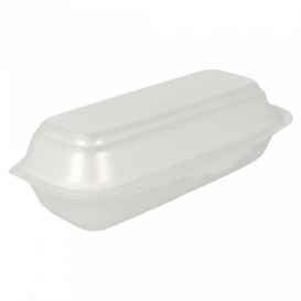 Embalagem Foam HotDog Branco (125 Uds)